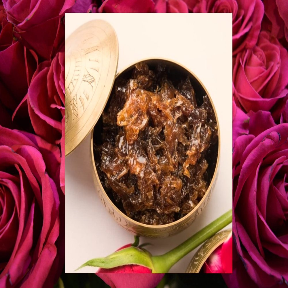GHOTARAM Best Classic Dessert Damask Chaitri Rose Petals Gulkand Rose Petals Jam Healthy And Tasty-150gm