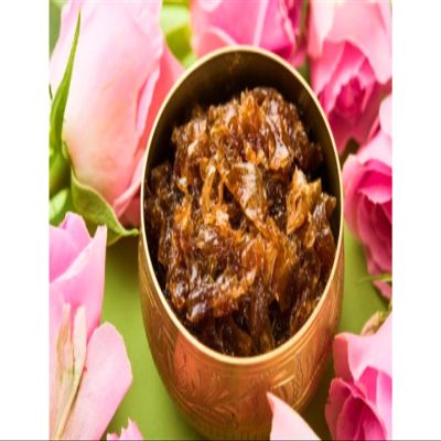 GHOTARAM India Pushkar Rajasthani Gulkand Good for Digestion, Made with Rose Petals, Rich In Calcium and Antioxidants, Natural Coolant for your Body-200g(200g*1Pac)
