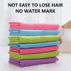 10 Pcs 40X50 Fish Scale Microfiber Cleaning Cloths- Polishing Cleaning Wipes Rag Super Water Absorbable Towels (Color : Green) view 4