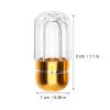 20pcs Transparent Capsule Storage Bottles Lightweight Pill Containers Leak Design for Travel and Daily Medication Use view 2