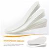 Beavorty Shock Absorbing Insoles for Men and Women with Height Increase Lightweight Breathable Shoe Pads for Sports Walking and Daily Use Arch Support Sweat Absorption view 2