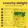 Nutic Lemoncello Chocolate Covered Almonds - 1 Lb. Roasted Almond in White Chocolate & Lemon Creme Candy. Citrus Bliss Flavors for Perfect Snacks & Gifts, Made in USA - (Pack of 1) view 3