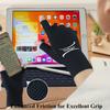 2 Pairs Arthritis Gloves for Pain Relief, Compression Gloves for Arthritis, Carpal Tunnel, Osteoarthritis, Joint, Typing, Driving, Fingerless Hand Gloves for Women Men (Pink1+Pure Black1, Large) view 3