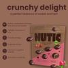 Nutic Dark Chocolate Covered Cranberries - 1LB, Luscious Treats for Snacking & Gifting, Tempting Chocolate-Engulfed Fruit for Holidays and Everyday Treats - Made in the USA - (Pack of 1) view 3