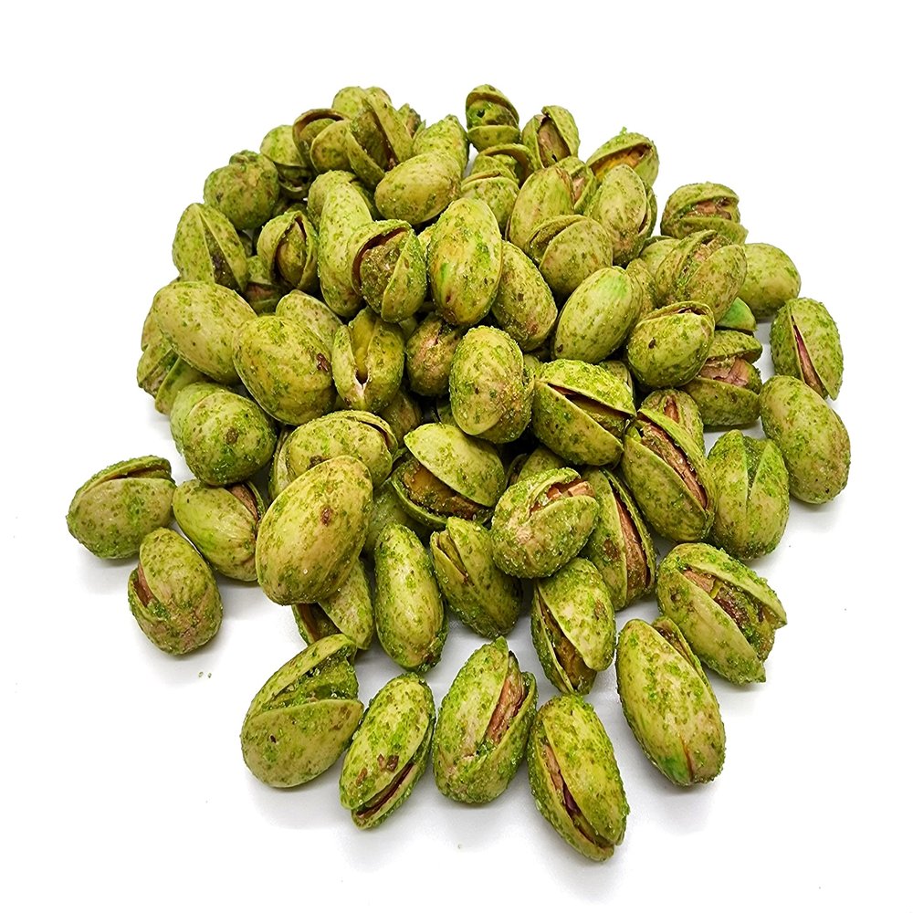 Gourmet Jalapeno/Lime Pistachios - 5 pounds - Pistaches con Jalapeno - MEXICAN STYLE - by Gamar Foods