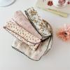 BuLuTu Softer Highly Absorbent Cleaning Cloths Oil Washable Reusable Cleaning Window Gifts,100% Cotton Cleaning Rags with Fresh Floral Pattern for Home and Kitchen Bar Mops Towels view 3