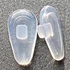 Eazean Replacement Nose Pads for Oakley Eyeglasses/Sunglasses, 5 Pairs Clear Silicone Nose Pieces Guards view 2
