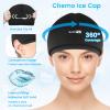 SuzziPad Ice Pack Stress Relief Cap & Cooling Socks & Cold Gloves for Chemotherapy, Comfort Items for Chemo Patients, Smoothe discomfort for feet, Head and Hand, S/M view 4