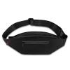 MEDMAX Diabetic Running Belt with Adjustable Waist, Insulin Pump Belt Holder Organizer Waist Pouch, Epipen Medical Fanny Pack Bag (Bag Only) (Black) view 1