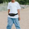 MEDMAX Diabetic Running Belt with Adjustable Waist, Insulin Pump Belt Holder Organizer Waist Pouch, Epipen Medical Fanny Pack Bag (Bag Only) (Black) view 2