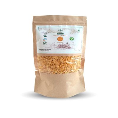 Prakritik Satva Toor Dal, Traditional Indian Split Yellow Peas - 2lb Bag