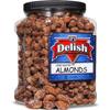 Honey Roasted Almonds by It's Delish, 2.5 LBS Reusable Jumbo Container | Gourmet Almond Nuts in Honey Sugar Coating, Sweet & Heart Healthy Salted Nut, Kids Snack - Non-Dairy, Kosher Parve view 1