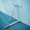 Rotating T-Shaped Glass Wiper Blade Bathroom Bathroom Mirror Window Cleaning view 2