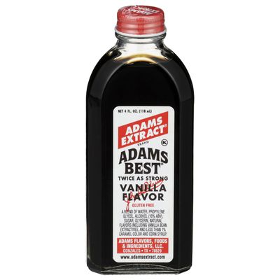 Adams Best Extract (Vanilla, 4 fl oz (Pack of 1))