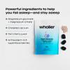 wholier Magnesium Glycinate, Tart Cherry Juice, Chelated Calcium. Calming Nighttime Drink. Natural Support for Sleep, Stress + Relaxation. Night Minerals. (About 25 Servings) view 3