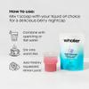 wholier Magnesium Glycinate, Tart Cherry Juice, Chelated Calcium. Calming Nighttime Drink. Natural Support for Sleep, Stress + Relaxation. Night Minerals. (About 25 Servings) view 4