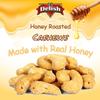 Honey Roasted Cashews by It's Delish, 36 Oz Reusable Jumbo Container | Gourmet Cashew Nuts in Honey Sugar Coating, Sweet & Heart Healthy Salted Nut, Kids Snack - Non-Dairy, Kosher Parve view 2