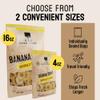 Healthy Banana Chips Dried Slices - Family Pack Bags of Dried Banana Chips Sweetened - Sweet Crispy Crunchy Snacks for Adults & Kids - Dehydrated Bananas Chip - 100% Dry Bananas Fruit Chips (Banana Chips 4 oz. 12 Pack) view 4