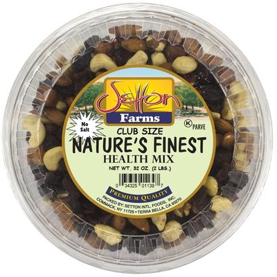 Nature's Finest Health Mix | Premium Quality | Bulk Value Size 32 oz. (With Almonds, Cranberries, Raisins, Cashews, Walnuts and Filberts) (2 Lb.)