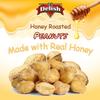 Honey Roasted Peanuts by It's Delish, 36 Oz Reusable Jumbo Container | Gourmet Peanut Nuts in Honey Sugar Coating, Sweet & Heart Healthy Salted Nut, Kids Snack - Non-Dairy, Kosher Parve view 2