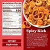 Catalina Crunch Protein Snack Mix with Cheese Crisps | 10g Protein, 1g Sugar per Serving | Good Source of Fiber, Keto, Gluten Free | Spicy Kick, 5.25 Ounce Bag (Pack of 5) - Packaging May Vary view 2