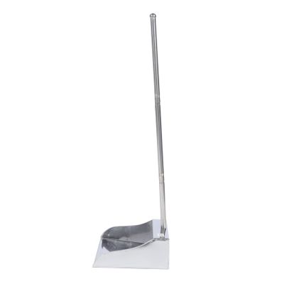 SHOWERORO Stainless Steel Dustpan for Home Cleaning Heavy Duty Garbage Dustpan Refuse Container for Indoor and Outdoor Use Durable Design for Efficient Cleanup