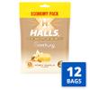 Halls Throat Soothing Honey Vanilla Cough Drops, Economy Pack, 12 Bags of 80 Drops (960 Total Drops) view 2