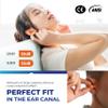 ATERET Earplugs 200 Pairs I 32db Noise Cancelling Soft Disposable Ear Plugs I Safety Hearing Protection for Travel Concert Hunting Shooting Range Work Construction view 3