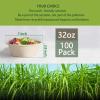 32 Ounce Large Paper Bowls Disposable Soup Bowl Disposable Heavy Duty Compostable Bowls, Eco-friendly Sugarcane and Bamboo Bagasse Biodegradable Bowl for Soup, Salad, Dessert, Ice Cream [100 Pack] view 2