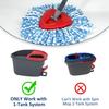 Spin Mop Replacement Head Base Compatible with Oceda EasyWring 1-Tank System Mop Rotating Triangle Mop Head Cover Replacement Rotating Mop Base Plastic Base for Spin Mop Accessories view 2