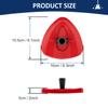 Spin Mop Replacement Head Base Compatible with Oceda EasyWring 1-Tank System Mop Rotating Triangle Mop Head Cover Replacement Rotating Mop Base Plastic Base for Spin Mop Accessories view 4