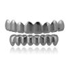 8 Upper Teeth and 8 Lower Teeth Plated 18K Gold Braces, 8 Gold Upper Teeth view 2