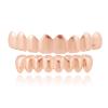 8 Upper Teeth and 8 Lower Teeth Plated 18K Gold Braces, 8 Gold Upper Teeth view 3