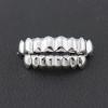 8 Upper Teeth and 8 Lower Teeth Plated 18K Gold Braces, 8 Gold Upper Teeth view 4