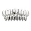 Braces Upper 8 Lower 8 Men and Women 18k Gold-Plated Upper Teeth Lower Teeth, Gold dentures, Gold Eight-Tooth Lower Teeth (Real Gold Plating) view 3