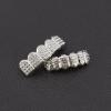 Accessories: Diamond-Set Gold Braces, Gold-Plated Silver-Plated Rap Braces, Gold Upper Teeth 72 Diamonds view 3