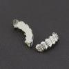 Accessories: Diamond-Set Gold Braces, Gold-Plated Silver-Plated Rap Braces, Gold Upper Teeth 72 Diamonds view 4