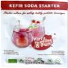 Kefir Soda Starter Culture Bubbly Probiotic Fermented Beverage Cutting Edge Cultures 4 Pack 8g Make Fizzy Fermentation Beneficial Bacteria Drinks Lactobacillus Delbrueckii Bifidum Longum Boulardii view 1