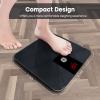 GE Digital Bathroom Scale for Weight, Smart Bluetooth Body Weight and BMI, Electronic Black Weighing Scale for Bath Home, Accurate 400lb Capacity view 4