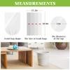 2.6 Gallon 150 Counts Small Trash Bags Garbage Bags by Teivio, Bathroom Trash Can Bin Liners, Small Plastic Bags for home office kitchen, Clear view 2