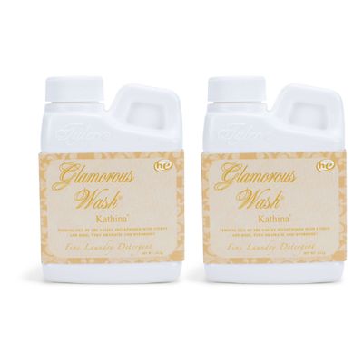 Tyler Glamorous Wash 4 ounce Fine Laundry Detergent Pack of 2, Kathina