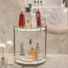AAGAZA Double Layer Decoration Texture Display Stand Shelves Display Holder for Bedroom s Bathroom - Pink Pattern/1739 view 4
