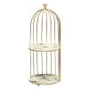 AAGAZA Rack Display Stand Organizer Nordic Style Holder for Bathroom Display Dresser Countertop Vanity - 2 Tier/1733 view 1
