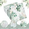 100 Pcs Eucalyptus Napkins 3 Ply Disposable Eucalyptus Leaf Paper Green Leaves Guest Towels Cocktail Napkins Greenery Paper for Home Party Birthday Baby Shower(6.5 x 6.5 Inch Folded) view 3