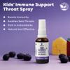 Bee and You, Kids Immune Support Supplement Throat Spray, Elderberry, Raw Honey, Propolis Extract, Vitamin C, Strawberry Juice, Antioxidants, Sore Throat Relief, 1 fl. Oz view 2