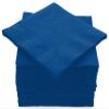 100 Pack Royal Blue Beverage Napkins, Big Party Pack, 2 Ply, Ideal for Wedding, Party, Birthday, Dinner, Lunch, Cocktails. (5 x 5) by Amcrate view 1