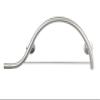30-inch Designer Curved/Waved Bathroom Shower Grab Bar with Towel Bar, Left-Handed, Satin view 1