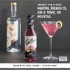 Collins Rose Syrup - Rose Flavor Simple Syrup - Real Sugar Cocktail Syrups - Soda Water Flavors, Cocktail Mixers - 12.7oz Set of 1 view 3