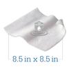 Comfort Shield Barrier Cream Cloths - 3 Pack Large Wipes for Adults - Sage Brand view 2