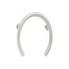 12-inch Huntington Shower Valve Grab Bar Front Mount, ADA Compliant, Polished view 1